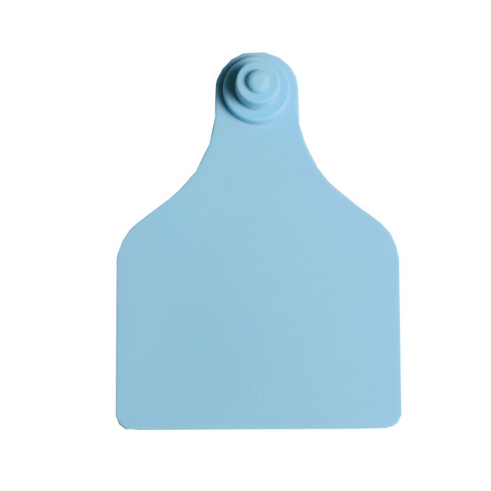 Boucles de marquage Ukal Flex super maxi+bouton nue bleu x20