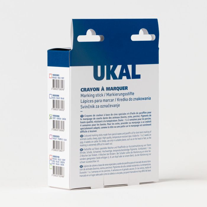 3 Crayons marqueurs verts RAIDEX