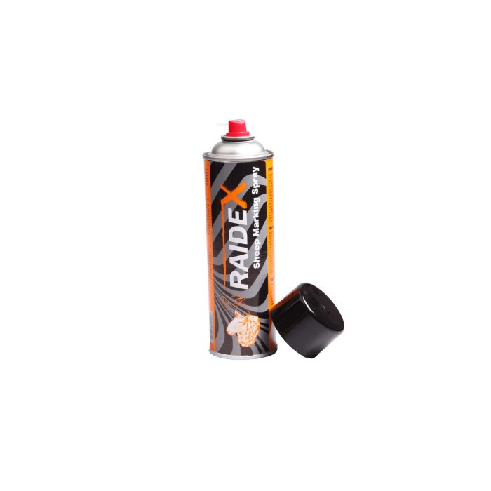 Orange sheep marker spray RAIDEX - 500 ml