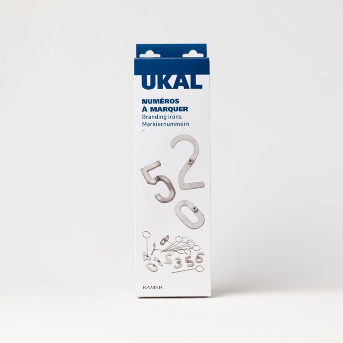 Marking brands from 0 to 9, 8cm