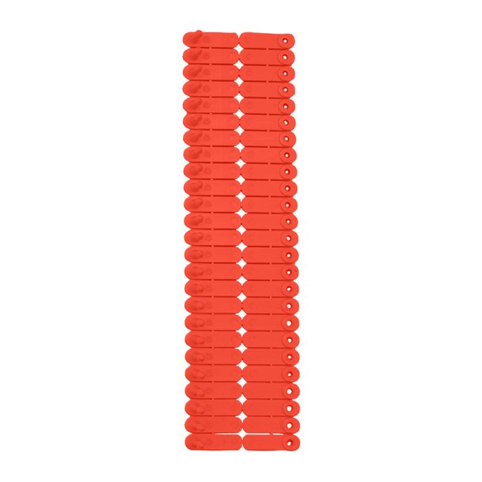 Boucles de marquage Ukal-tag rouge marquage de 101-200 X100
