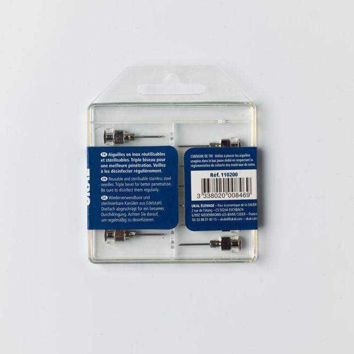 Aiguilles triple biseaux à usage multiple 15mm / 1 mm