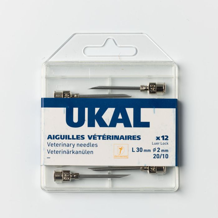 Triple edge stainless steel needles 30 mm/ 2 mm