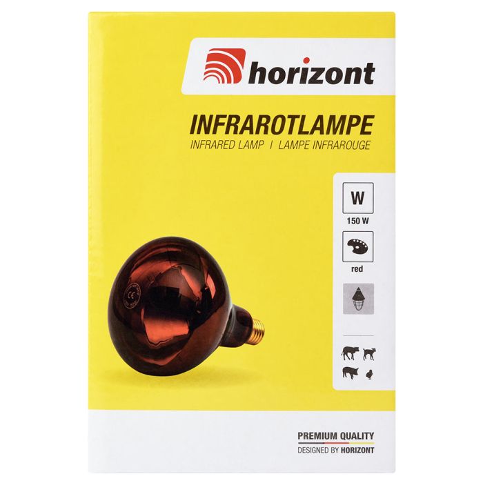 Infra-red bulb IR 150W HORIZONT 