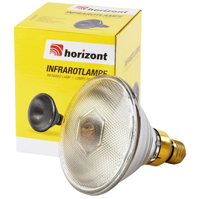 Clear infrared lamp PAR 175 W Ukal