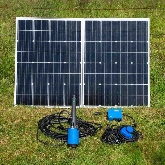 Solar-Wiesenpumpen-Set 7000 – 40 m – 7 m³/Tag LORENTZ