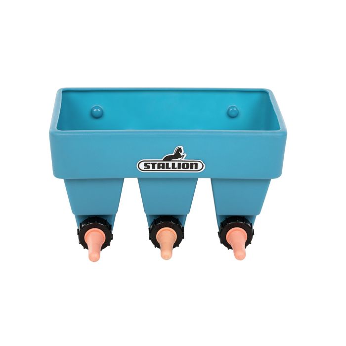 Unterteilte Tränkewanne MM3 mit 3 Trinkplätzen 16L von STALLION