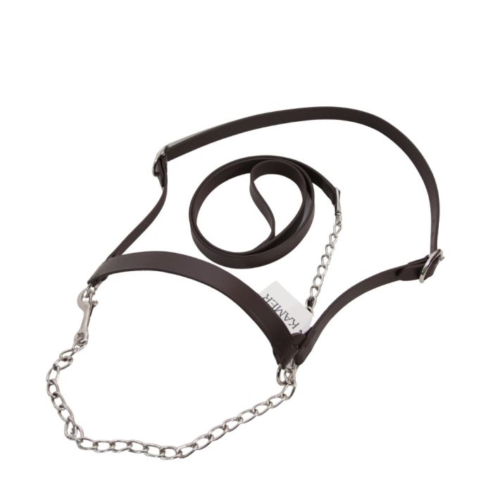  American brown leather halter for dairy cows KAMER