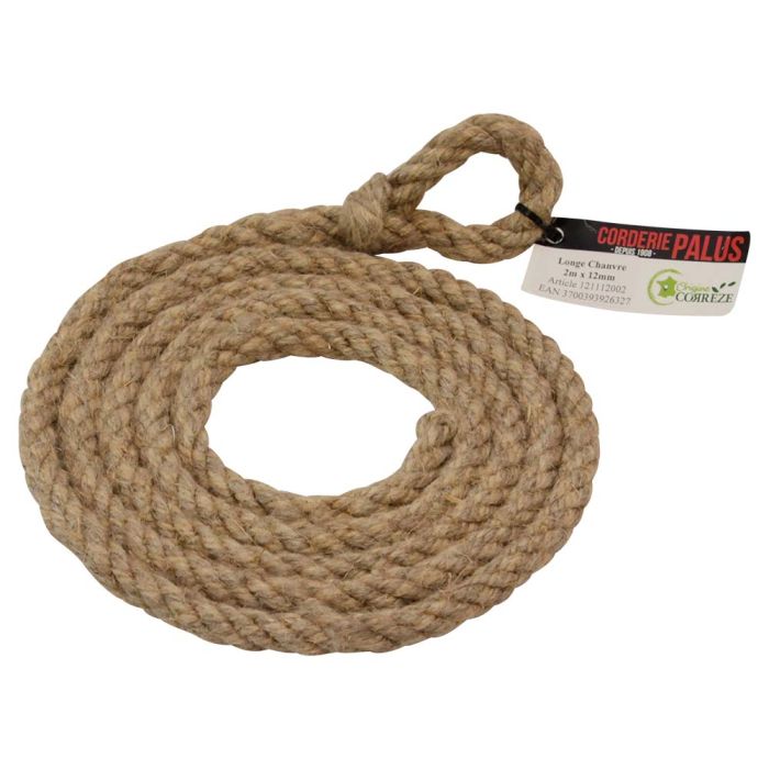 Hemp lead rope Ø 12 mm, 2 m