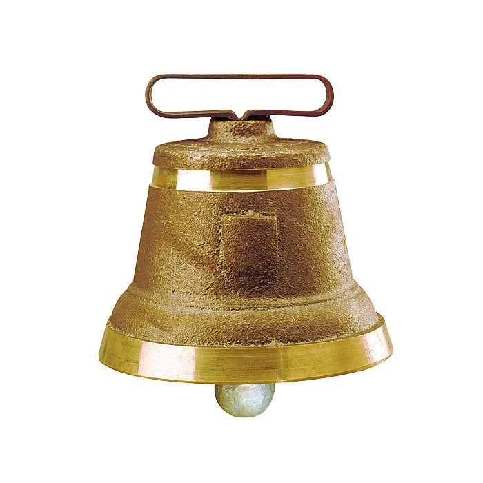 N°7 round brass casting bell