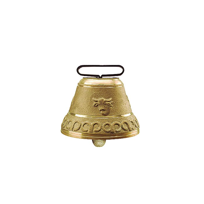 Round brass casting bell 120 mm