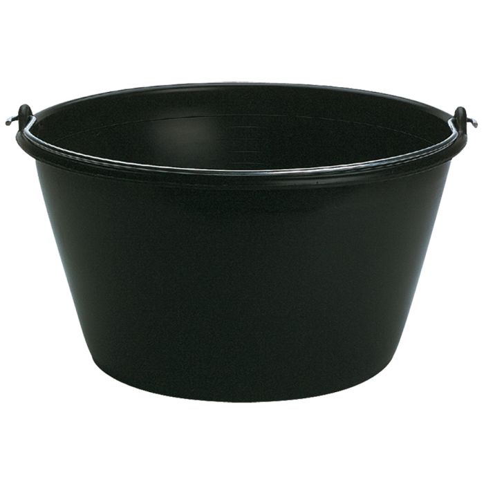 Large graduated calf plastic bucket 16 L