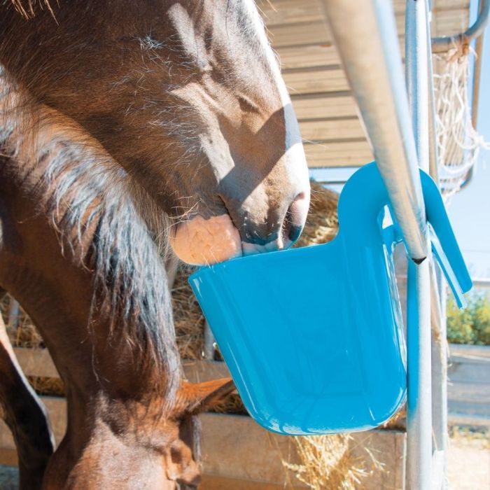 Mangeoire portative en plastique 13,5 L