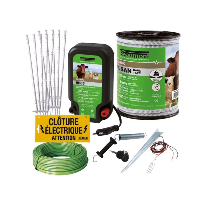 Kit clôture anti-fugue pour grand chien BEAUMONT