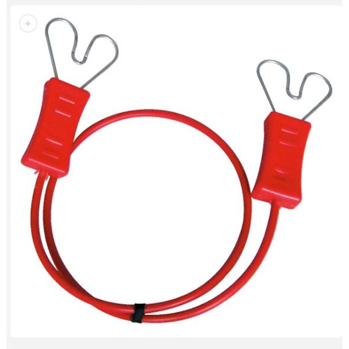 Wire connection cable with 2 heart clips - Horizont   
