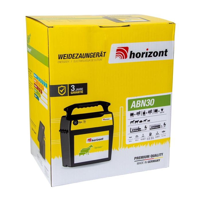 horizont 9 V / 12 V / 230 V Weidezaungerät - farmer® ABN30