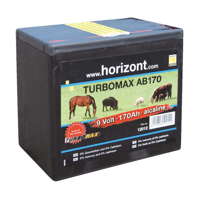 horizont 9 V Alkaline-Batterie | turbomax® AB170
