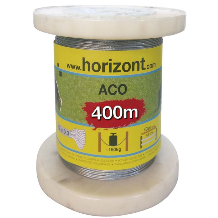 ACO verzinkter Stahleinzellitzendraht 400m HORIZONT® 