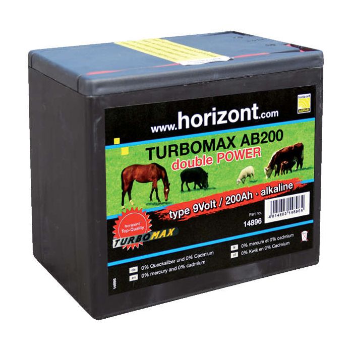 horizont 9 V Alkaline-Batterie | turbomax® AB200