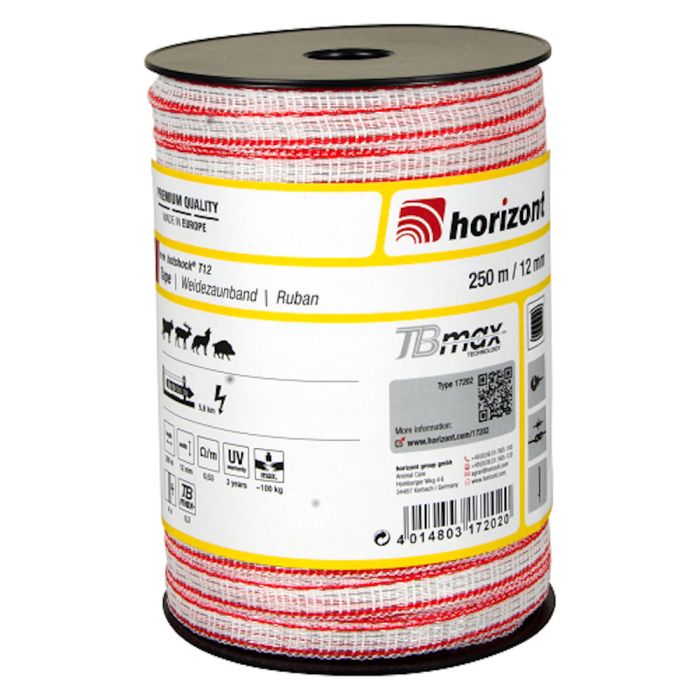 Tape HOTSHOCK T12 250m HORIZONT