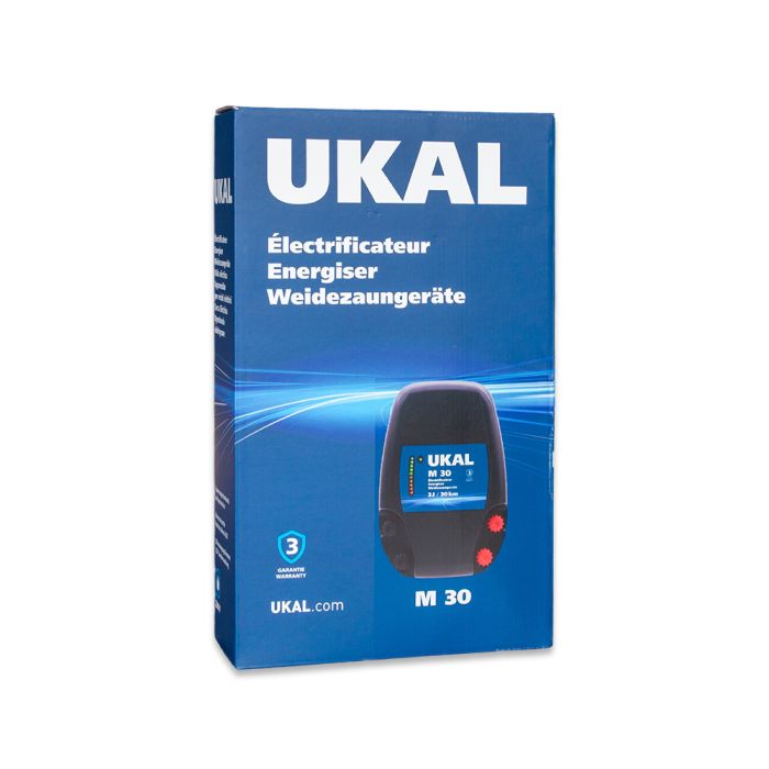 Mains energiser M30 3J/30km UKAL