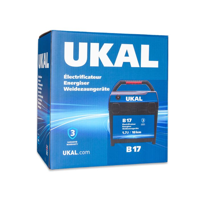 Battery energiser B17 1.7J/18km UKAL