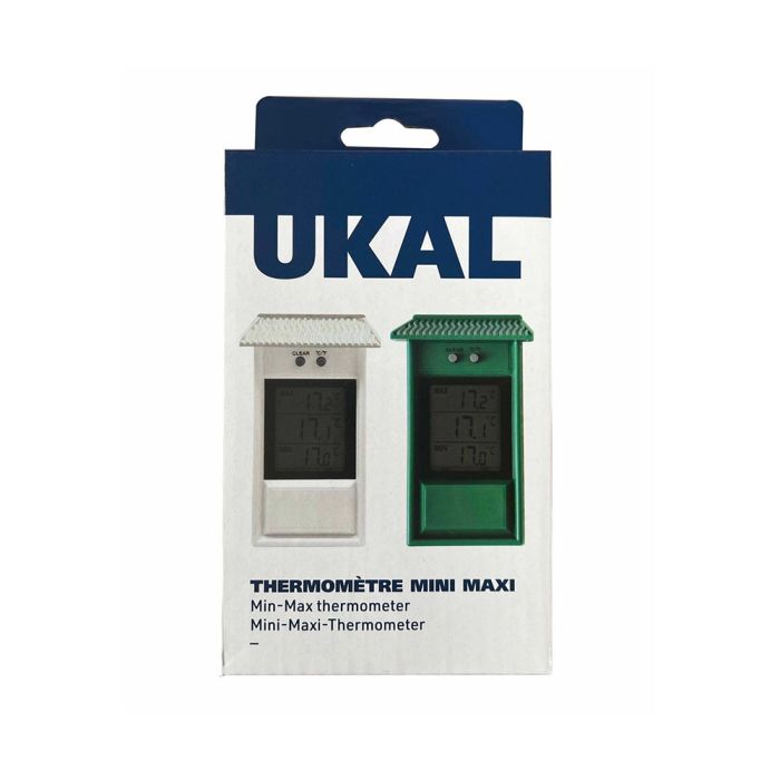 Mini-Maxi Thermometer Weiss UKAL
