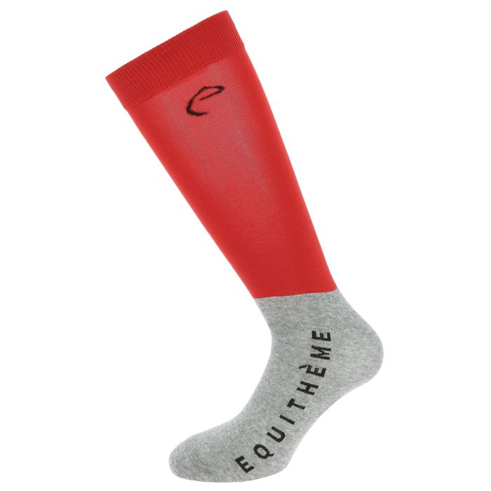 EQUITHÈME „Compet“ Socken rot 31/35