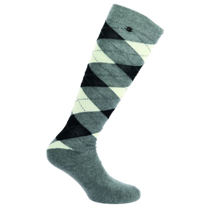 EQUITHÈME „Argyle“ Socken grau 42/45