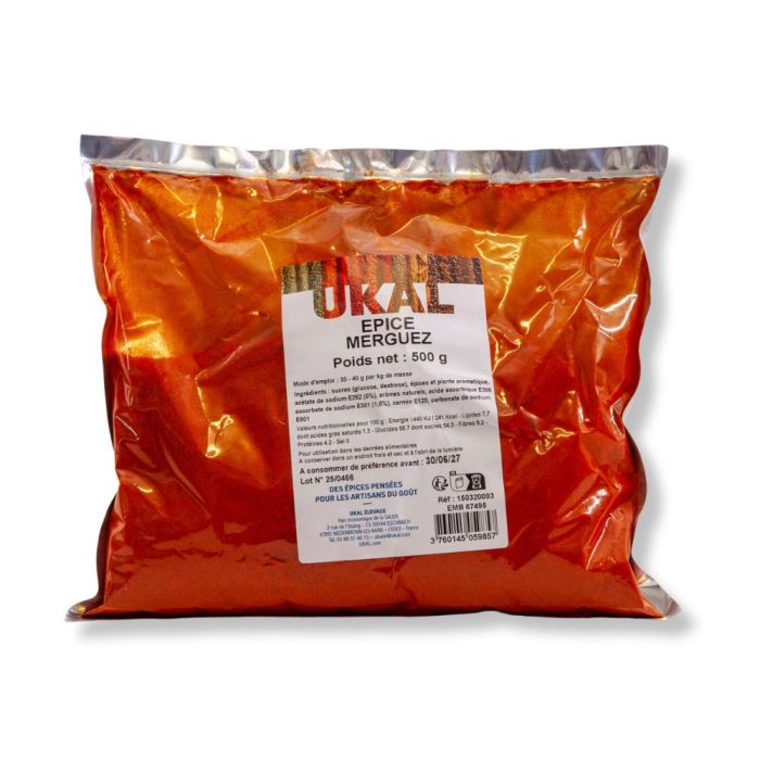 Spice mix for merguez sausages 500 g UKAL