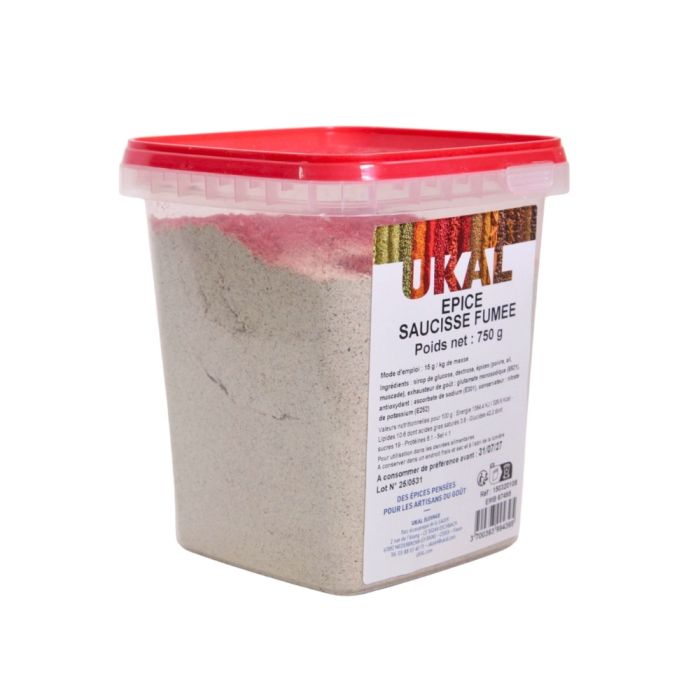 Gewürzmischung für geräucherte Wurst 750 g UKAL