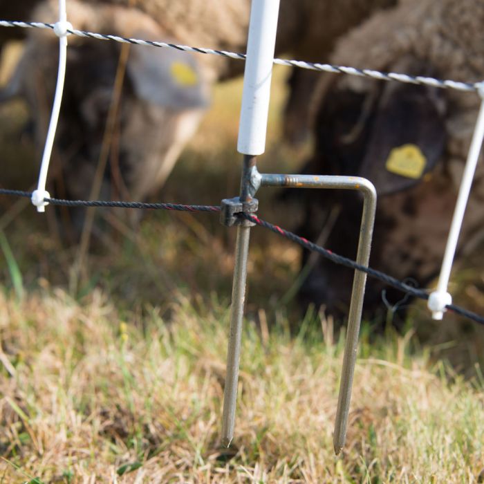 Vertical netting for sheep 50 m, h 105 cm, double prong, turbomax