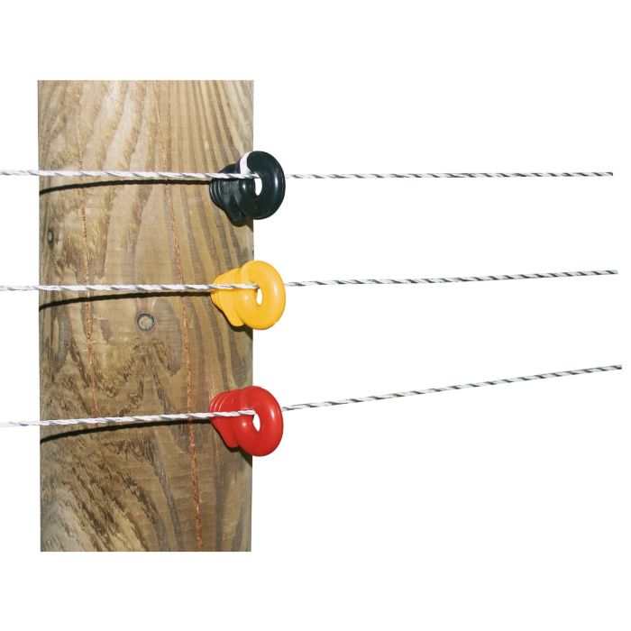 50 isolateurs fil FARMER IS-S jaune HORIZONT