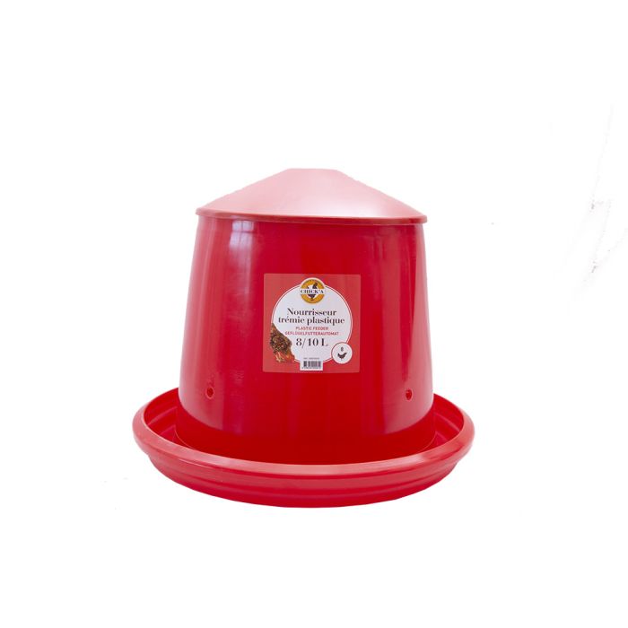 Plastic feeder - 8/10 l