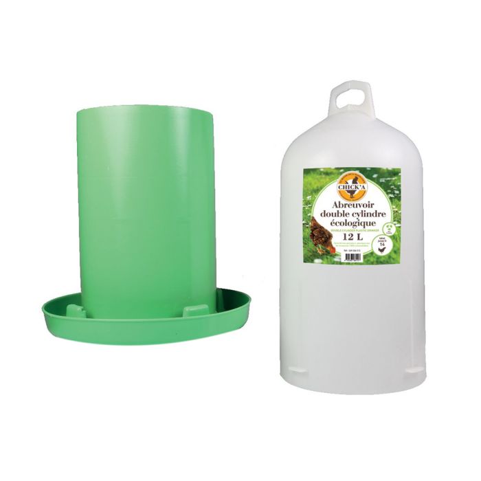 Doble cylinder drinking throught Green Line, 12L