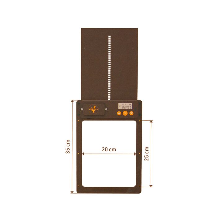 Automatic doorman for chicken coop CHICK'A