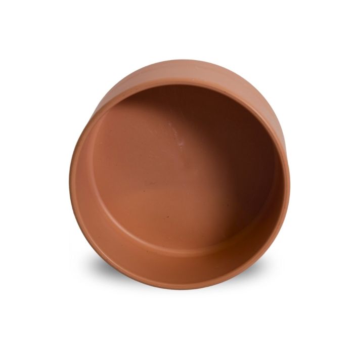 Mangeoire plastique ronde beige