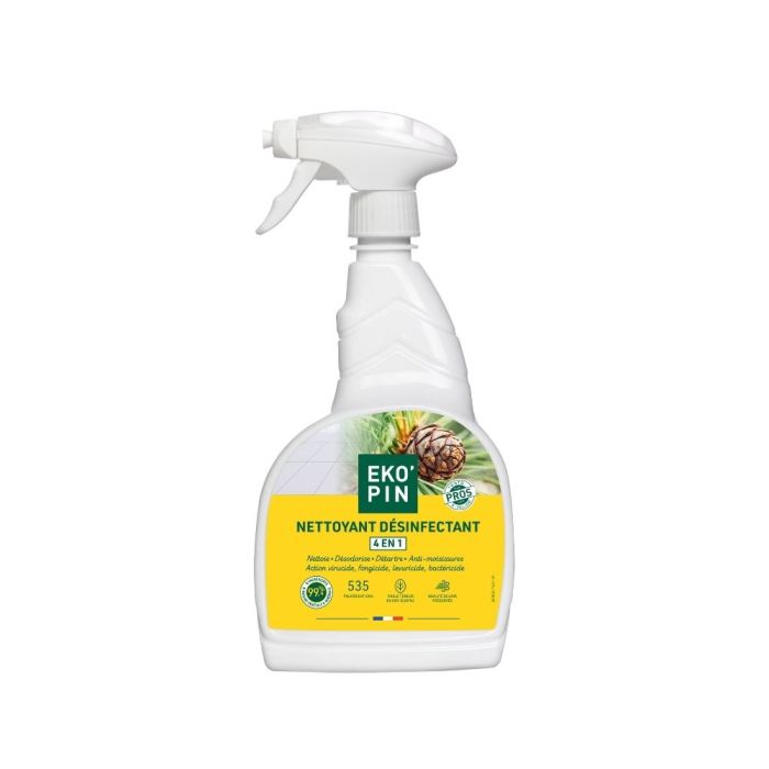 Nettoyant désinfectant 4 en 1 EKOPIN 750 ml