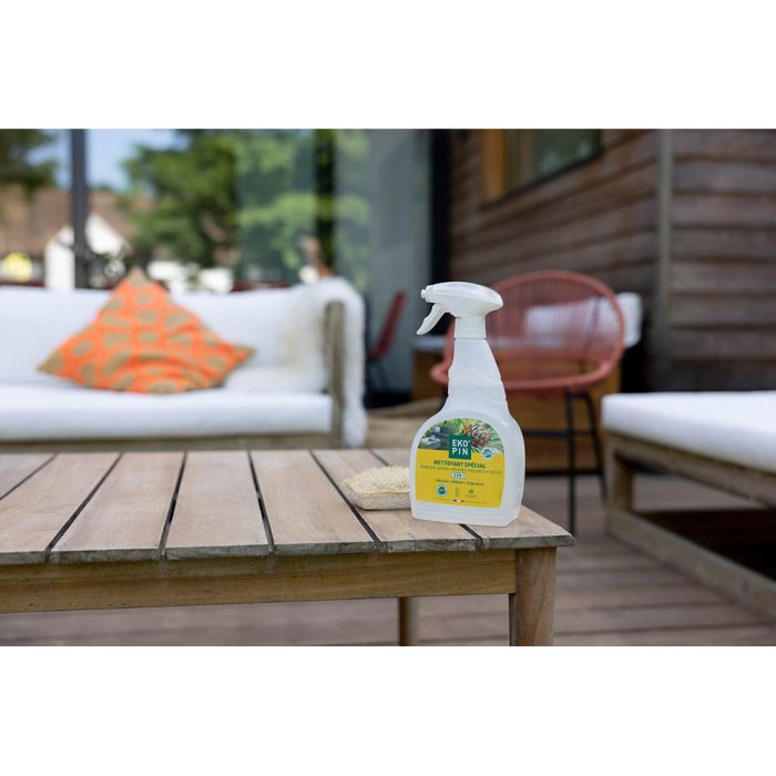 Nettoyant spécial mobilier jardin 3 en 1 EKO'PIN 750 ml