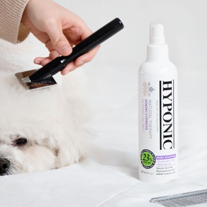 Spray démêlant naturel et hypoallergénique pour chiens et chats 55 ml HYPONIC