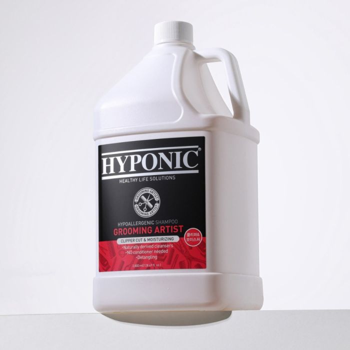 Shampoing hydratant Grooming Artist 3,8 L HYPONIC