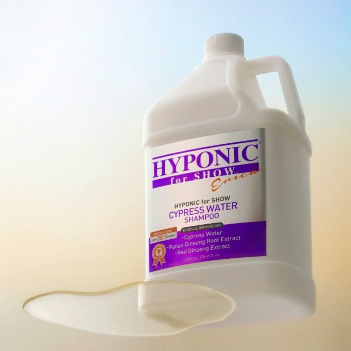 Shampoing pro nettoyant et volume pour chiens de concours 3,8 L HYPONIC