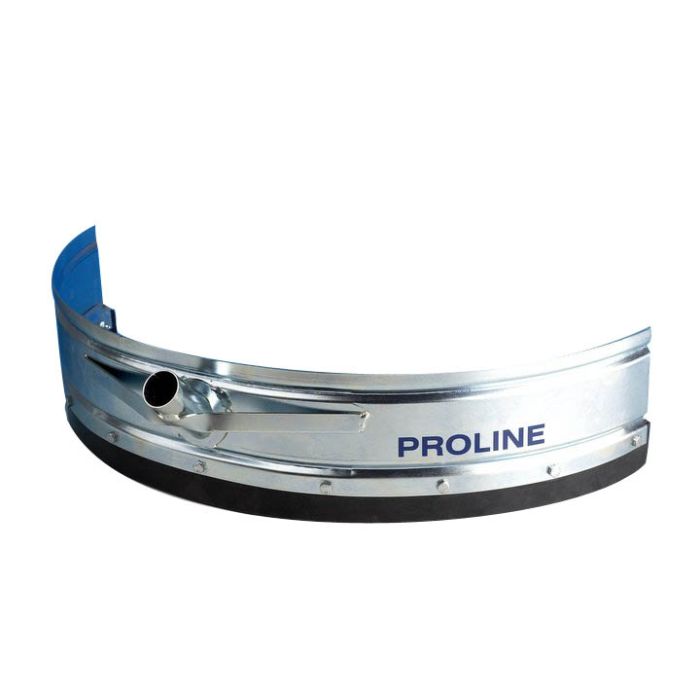 Galvanized PRO-LINE curved scraper 65 cm