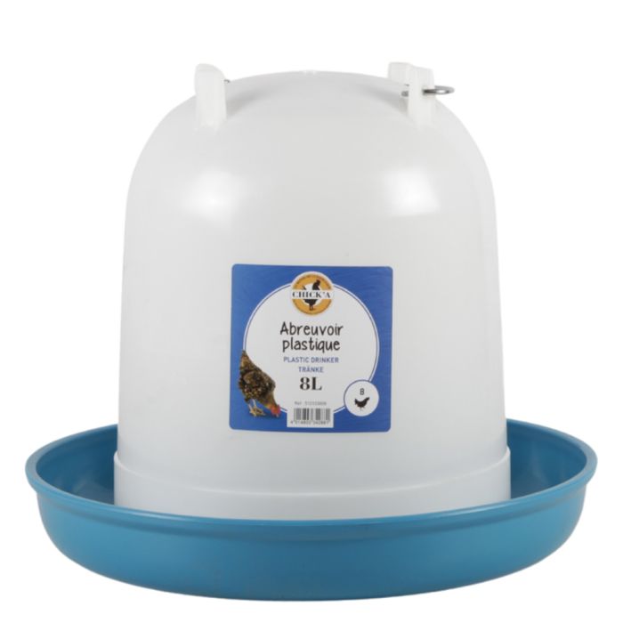 Poultry drinker 8 L with handle
