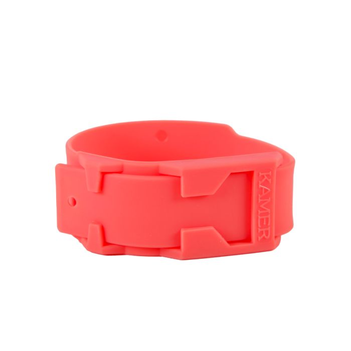 10 fluorescent red plastic ankle strap for cow 