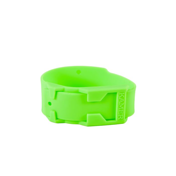 Kunststoffbänder Neongrün X10