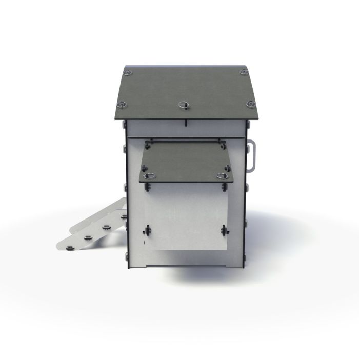 Hühnerstall für 4 Hühner Harmony by Chick'A®.