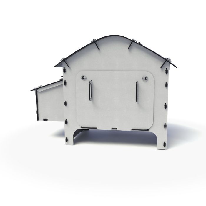 Hühnerstall für 4 Hühner Harmony by Chick'A®.