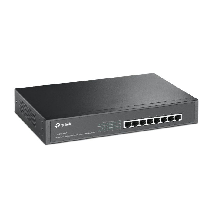 8-port Gigabit PoE+ switch 