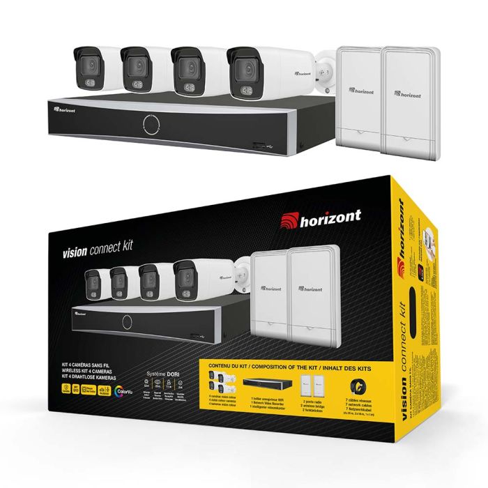 Kit wifi VISION CONNECT 4 caméras HORIZONT